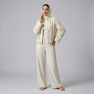 کراپ کت رسمی زنانه مدل Macora کد M5786